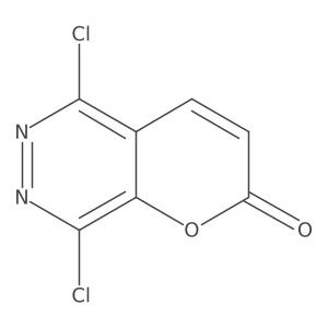 5,8-Dichloro-2H-pyrano[2,3-d]pyridazin-2-one Structure
