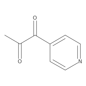 1-Pyridin-4-ylpropane-1,2-dione Structure