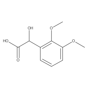 2-(2,3-Dimethoxyphenyl)-2-hydroxyacetic acid结构式