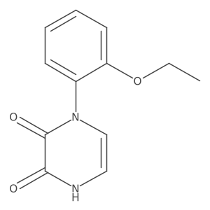 1-(2-Ethoxyphenyl)-1,4-dihydropyrazine-2,3-dione结构式