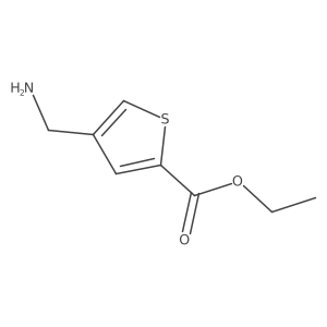 Ethyl 4-(aminomethyl)thiophene-2-carboxylate Structure