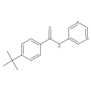 Benzamide,4-(1,1-dimethylethyl)-n-5-pyrimidinyl-结构式
