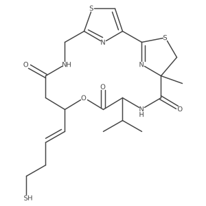Largazole Thiol Structure