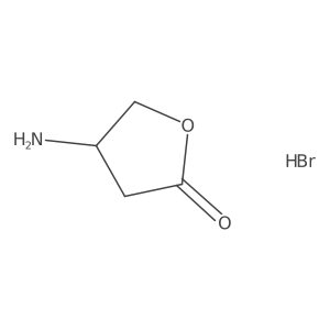 (R)-4-Aminodihydrofuran-2(3H)-one hydrobromide结构式