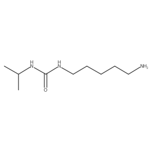 1-(5-Aminopentyl)-3-propan-2-ylurea结构式