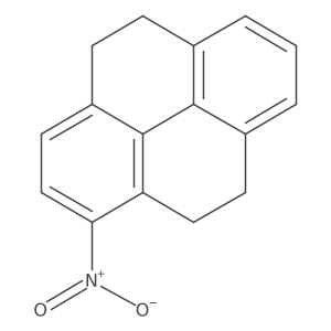 4,5,9,10-Tetrahydro-1-nitropyrene Structure