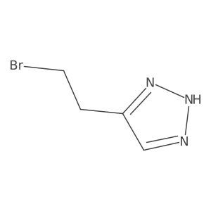 5-(2-Bromoethyl)-1H-1,2,3-triazole结构式