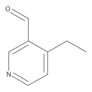 4-Ethylnicotinaldehyde Structure