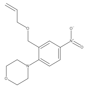 4-[4-Nitro-2-[(2-propen-1-yloxy)methyl]phenyl]morpholine Structure