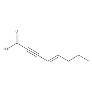 Oct-4-en-2-ynoic acid Structure
