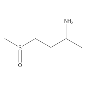 4-Methanesulfinylbutan-2-amine结构式