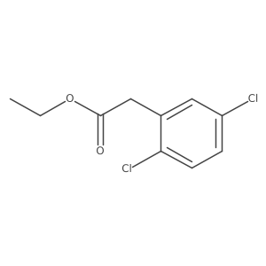 Ethyl 2-(2,5-dichlorophenyl)acetate结构式