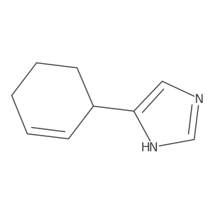 4-(Cyclohex-2-en-1-yl)-1H-imidazole结构式