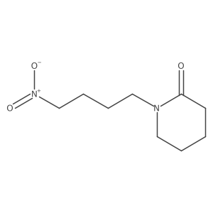 1-(4-Nitrobutyl)piperidin-2-one Structure