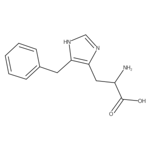 (S)-2-Amino-3-(5-benzyl-1H-imidazol-4-YL)propanoic acid Structure