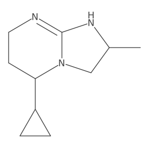5-Cyclopropyl-2-methyl-2H,3H,5H,6H,7H,8H-imidazo[1,2-a]pyrimidine Structure