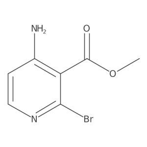 Methyl 4-amino-2-bromonicotinate Structure