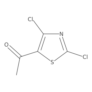 Ethanone, 1-(2,4-dichloro-5-thiazolyl)- Structure