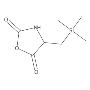 4-[(Trimethylsilyl)methyl]-2,5-oxazolidinedione结构式