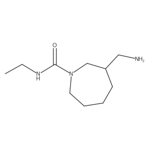 3-(aminomethyl)-N-ethylazepane-1-carboxamide Structure