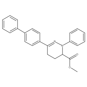Methyl 6-([1,1'-biphenyl]-4-yl)-2-phenyl-2,3,4,5-tetrahydropyridazine-3-carboxylate Structure