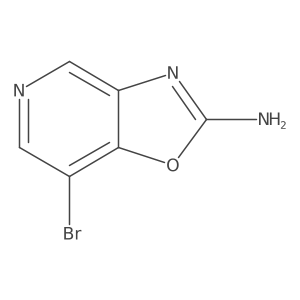 7-Bromo-[1,3]oxazolo[4,5-c]pyridin-2-amine Structure