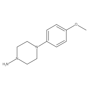 4-(4-Methoxyphenyl)piperazin-1-amine Structure