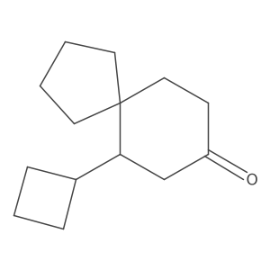 6-Cyclobutylspiro[4.5]decan-8-one结构式
