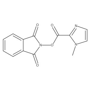 1,3-dioxo-2,3-dihydro-1H-isoindol-2-yl 1-methyl-1H-imidazole-2-carboxylate Structure