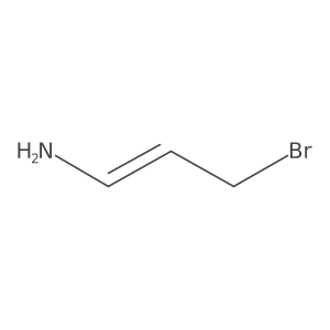3-Bromoprop-1-en-1-amine结构式
