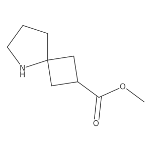 Methyl 5-azaspiro[3.4]octane-2-carboxylate结构式