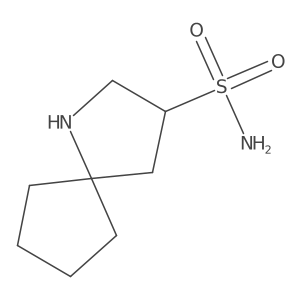1-Azaspiro[4.4]nonane-3-sulfonamide Structure