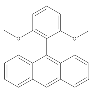 9-(2,6-Dimethoxyphenyl)anthracene Structure