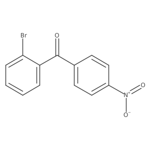 (2-Bromophenyl)(4-nitrophenyl)methanone Structure
