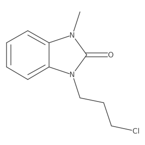 1-(3-chloropropyl)-3-methyl-1H-benzo[d]imidazol-2(3H)-one Structure