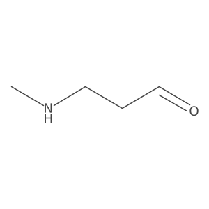 3-Methylaminopropionaldehyde结构式