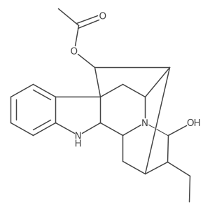 [(1R,9R,10S,12R,13S,14R,16S,17S,18R)-13-ethyl-14-hydroxy-8,15-diazahexacyclo[14.2.1.01,9.02,7.010,15.012,17]nonadeca-2,4,6-trien-18-yl] acetate Structure