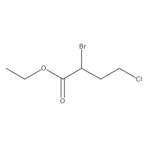Ethyl 2-bromo-4-chlorobutanoate Structure