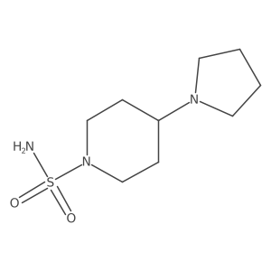 4-Pyrrolidin-1-ylpiperidine-1-sulfonamide Structure