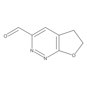 5,6-Dihydrofuro[2,3-c]pyridazine-3-carbaldehyde Structure