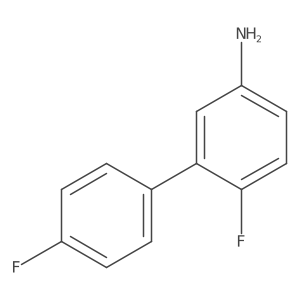 4',2-Difluorobiphenyl-5-amine Structure