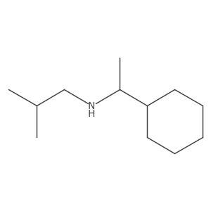 (1-Cyclohexylethyl)(2-methylpropyl)amine结构式