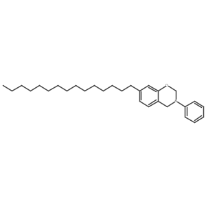 Cardanol C15:0 Based Benzoxazine结构式