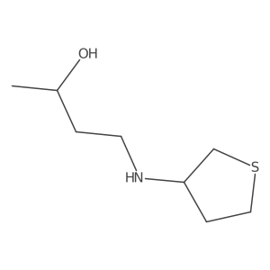 4-[(Thiolan-3-yl)amino]butan-2-ol Structure