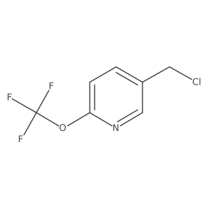 5-(Chloromethyl)-2-(trifluoromethoxy)pyridine Structure