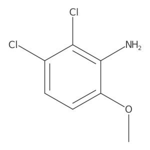 2,3-Dichloro-6-methoxyaniline Structure