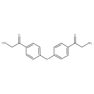 2,2'-Dioxo-2,2'-[oxydi(4,1-phenylene)]bis(ethylamine) Structure