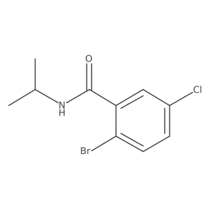 2-Bromo-5-chloro-N-isopropylbenzamide Structure