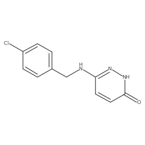 6-((4-Chlorobenzyl)amino)pyridazin-3-ol Structure