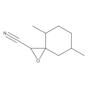 4,7-Dimethyl-1-oxaspiro[2.5]octane-2-carbonitrile Structure